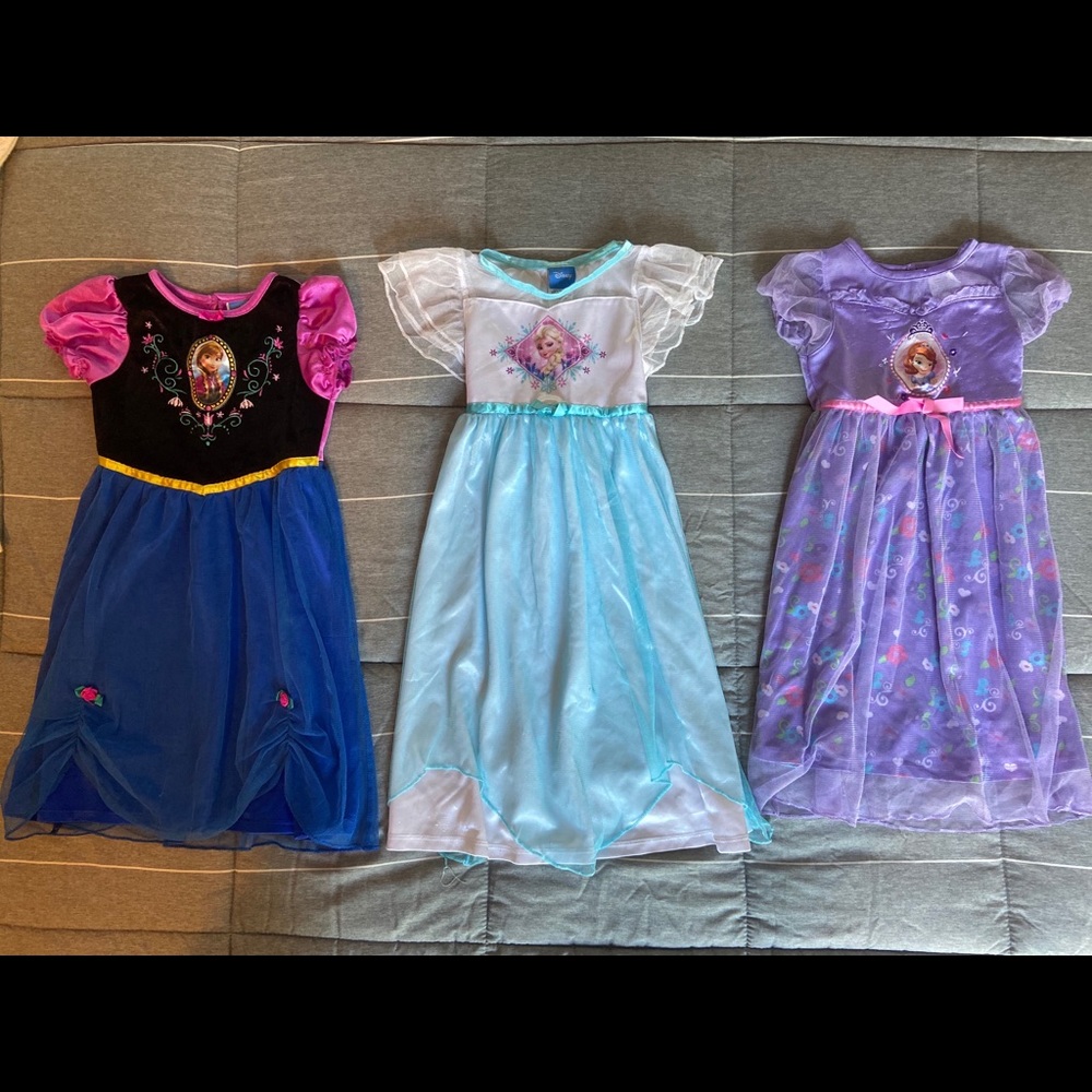 Disney Princess pajamas nightgowns